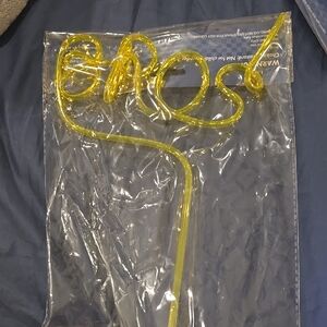 Dutch Bros Yellow Straw